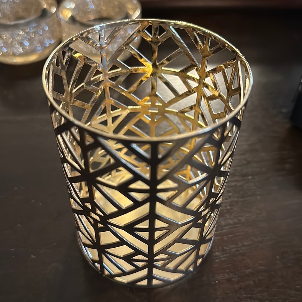 tory burch candle holder